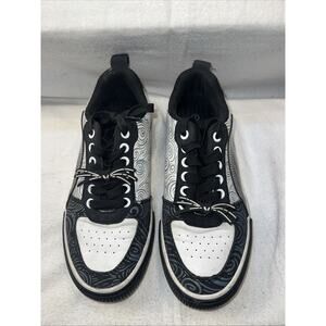 Men's Disney Nightmare Before Christmas Low Top Sneaker Shoes Sz 7 Skater Shoe